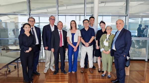 Trasporti, l'assessora Barbara Manca riceve delegazione di imprenditori del Sichuan (Cina): "Fondamentale stringere relazioni commerciali e culturali con uno dei mercati pi&ugrave; importanti del mondo"
