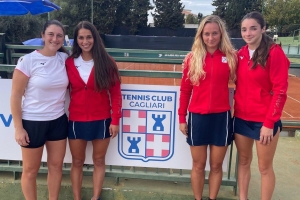 Tennis Club Cagliari da favola: 4-0 alla capolista e semifinale scudetto in Serie A1. Vittoria anche in A2