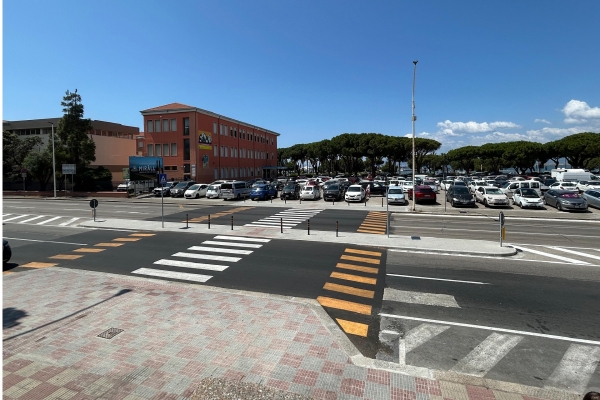 Cagliari potenzia la sicurezza stradale: nuovi attraversamenti pedonali rialzati nelle zone scolastiche e ad alto rischio