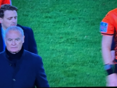 Verona. Ranieri e una faccia che tradisce amarezza e rabbia