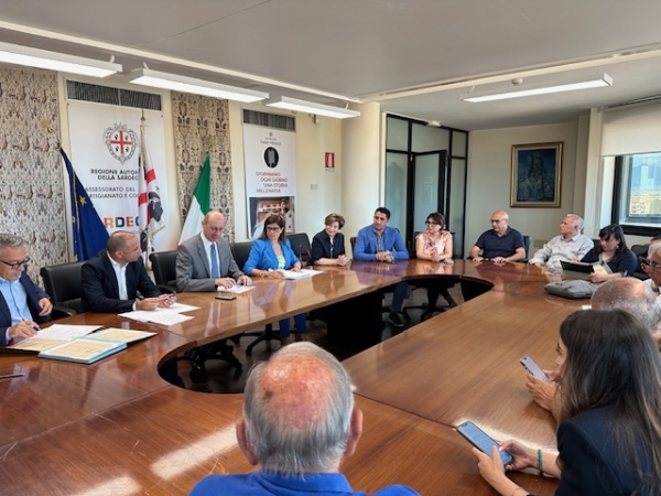 Cagliari. La firma del protocollo d'intesa all'assessorato regionale al Turismo