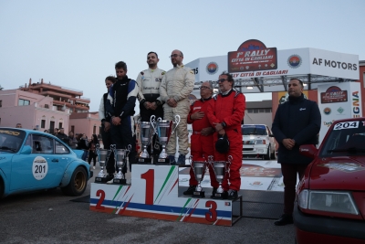 Valentino Ledda e Claudio Mele vincono la 1&ordf; edizione del Rally Citt&agrave; di Cagliari