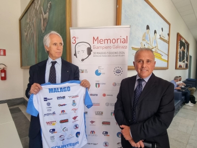 Roma. Palazzo H, presidenza del Coni. Giovanni Malag&ograve; e Mario Frongia alla presentazione del Memorial alle testate giornalistiche
