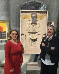 Biennale, esposta per la prima volta a Venezia un'opera dello scultore sardo Costantino Nivola