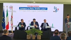 Il presidente Solinas inaugura il nuovo campus universitario