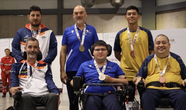 Boccia paralimpica: a Olbia medaglia d&rsquo;oro per Gabriele Zendron, quarta piazza per Paolo Alfonsi