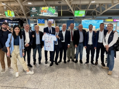 Cagliari. Foto di gruppo staff, comitato organizzatore, media