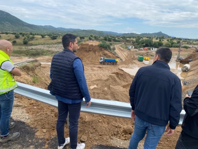 Maltempo, sopralluogo dell'assessore Saiu al ponte di Olo&egrave; e alla foce del Cedrino