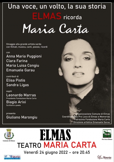 Una voce, un volto, la sua storia: Elmas ricorda Maria Carta