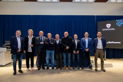 Gli organizzatori con le istituzioni