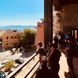 Cagliari. Gli specialisti della Scuola in visita alla Torre di San Pancrazio