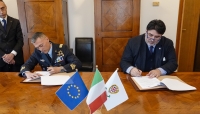 Servitù Militari, presidente Solinas firma con l'Aeronautica militare il disciplinare d'uso dell'area del poligono Capo Frasca
