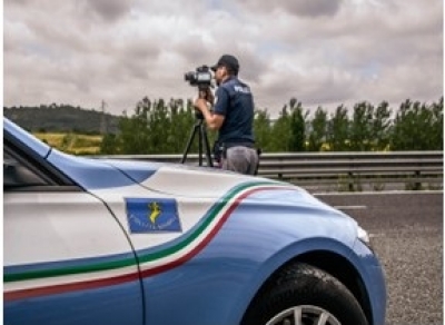 La Polizia di Stato impegnata nella campagna roadpol "Speed"
