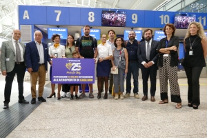 Ryanair ha festeggiato oggi i 25 anni di attivit&agrave; in Italia e i 22 milioni di passeggeri transitati dall'aeroporto di Cagliari