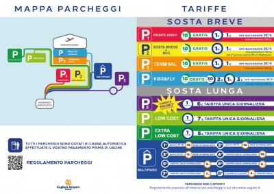 Aeroporto di Cagliari, apre il nuovo parcheggio a pagamento: 250 posti auto