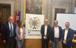 Cammino di Sant&rsquo;Efisio, nasce il logo del futuro itinerario