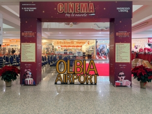 Olbia, Natale in aeroporto