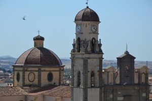 Una veduta di Sanluri