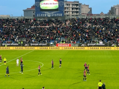Lo scoramento dei rossobl&ugrave; a fine gara