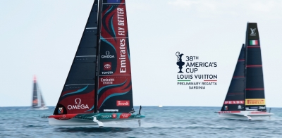 Louis vuitton - 38&ordf; America&rsquo;s cup preliminary regatta sardinia, visita ufficiale del team britannico gb-1. L&rsquo;assessore Cuccureddu: &ldquo;Si intensificano i preparativi per accogliere al meglio i 5 team che si contenderanno il trofeo&rdquo;