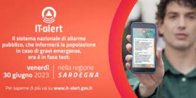 Protezione civile, nuovo test "It-alert" per 11 comuni