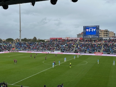Il Cagliari, dopo il Toro, cede in casa anche alla Lazio