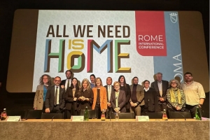 L'assessore Lecis Cocco Ortu &egrave; intervenuto alla conferenza internazionale All we need is home sulle politiche abitative di Roma