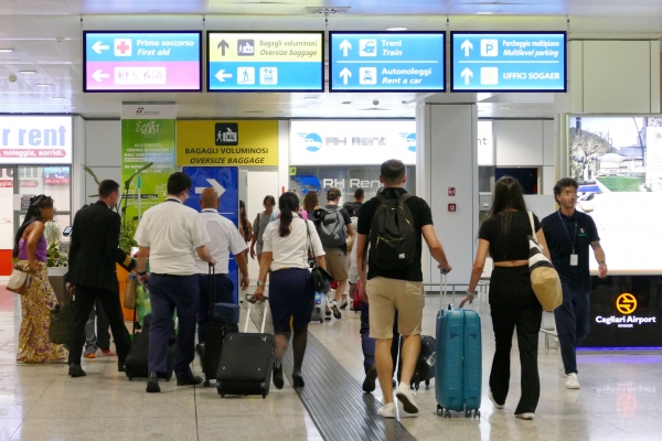 Agosto conferma il trend positivo dell'aeroporto di Cagliari