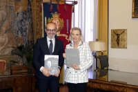 Cagliari, il sindaco Truzzu riceve l'ambasciatore della Polonia Anna Maria Anders