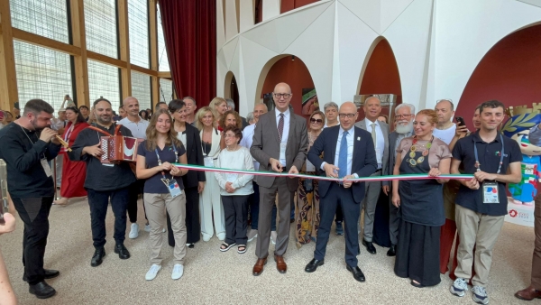 Inaugurata dall'assessore del Turismo, Franco Cuccureddu, la settimana della Sardegna all'Expo di Osaka