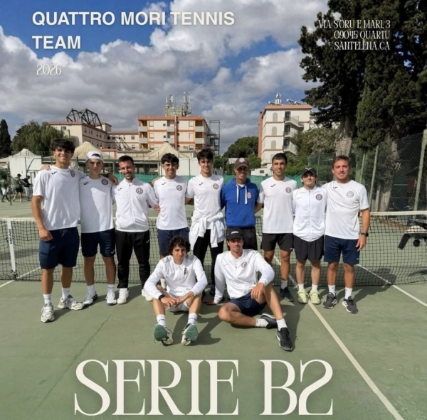 Quartu Sant&rsquo;Elena si conferma Capitale del Tennis: i Successi e l'Anima Sociale del "Quattro Mori Tennis Team"
