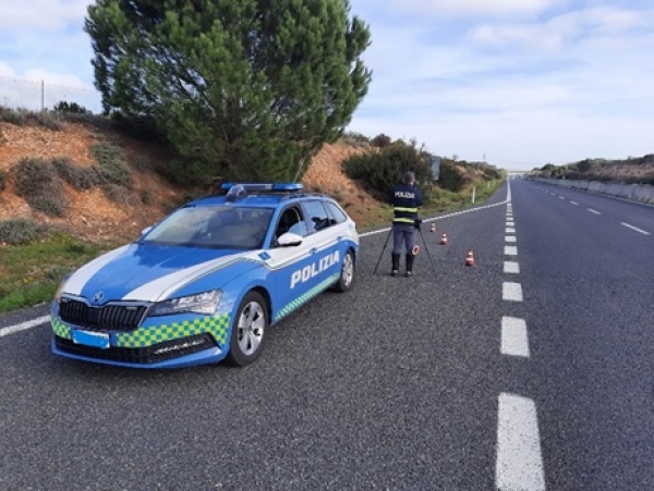 Festivit&agrave; Pasquali, attivit&agrave; di prevenzione sulle strade sarde del Compartimento Polizia Stradale