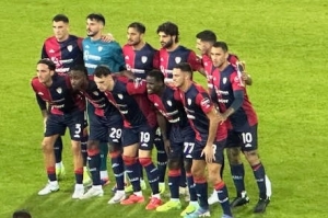La formazione rossobl&ugrave; schierata contro il Milan