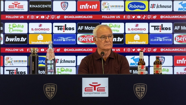 Claudio Ranieri in conferenza stampa
