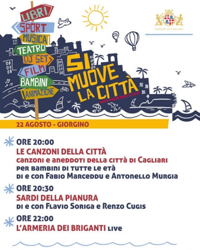 Nuovi appuntamenti a Cagliari per la prima edizione di &ldquo;Si muove la citt&agrave;&rdquo;