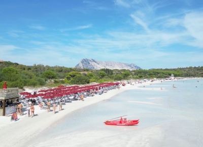 Spiagge della Sardegna. Veduta di San Teodoro