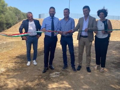 Agricoltura, inaugurato ad Arzachena il recupero reflui di depurazione del Comune e l'interconnessione con la distruzione del distretto irriguo
