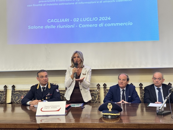 Reati informatici, firmato protocollo d'intesa CCIAA - Polizia di Stato a supporto delle aziende sarde